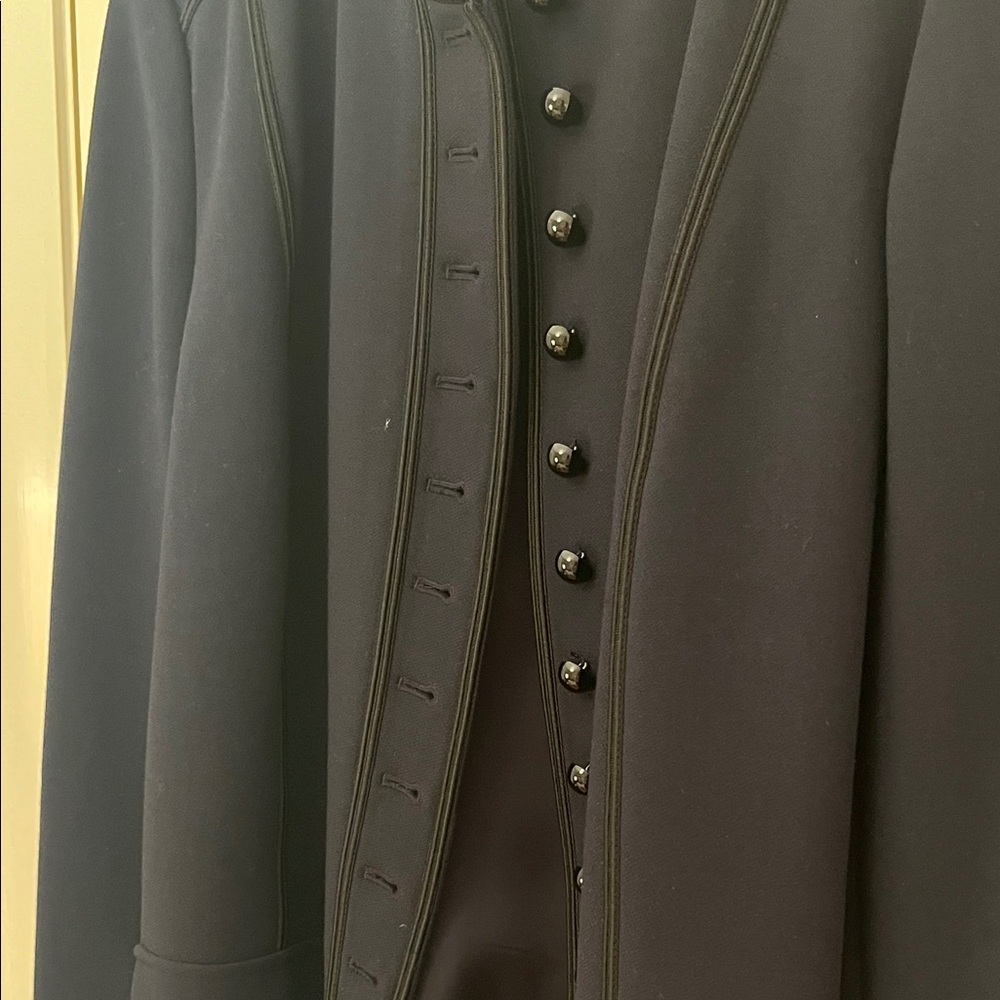 Lewit Classic Navy Structured Blazer - image 4